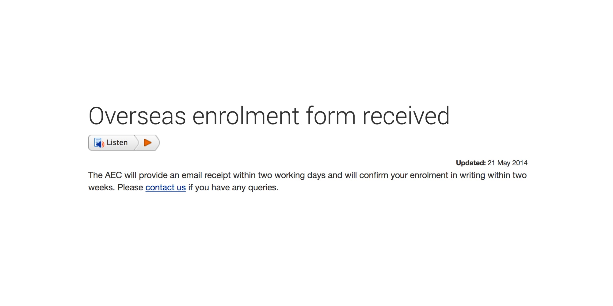 How to enrol to vote