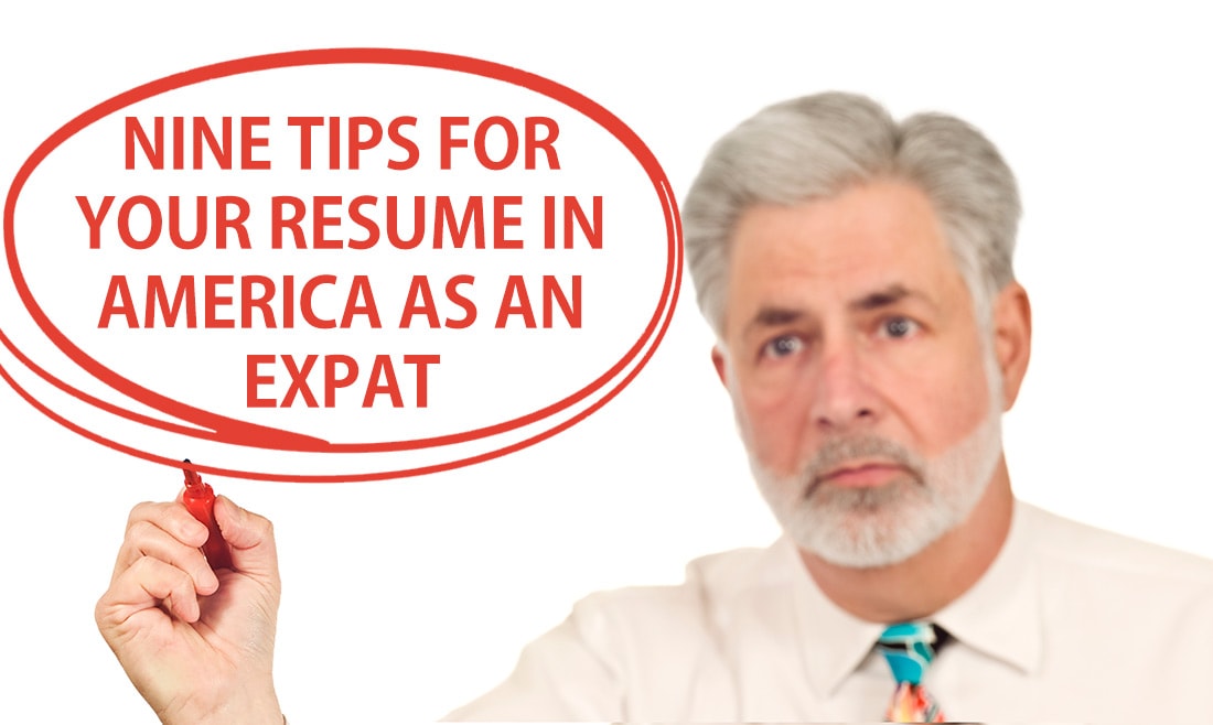 Nine tips for your resume in America as an expat