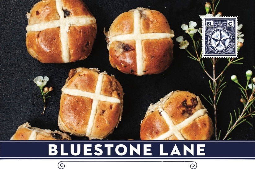 Bluestone Lane has hot cross buns!