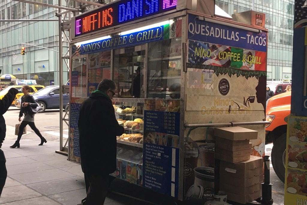 How to order breakfast at a New York City street vendor