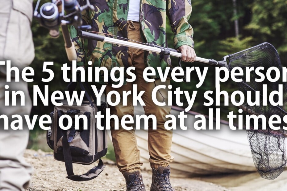 The 5 things every person in New York City should have on them at all times