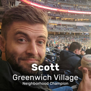 Scott Greenwich Village Neighborhood Champion Small