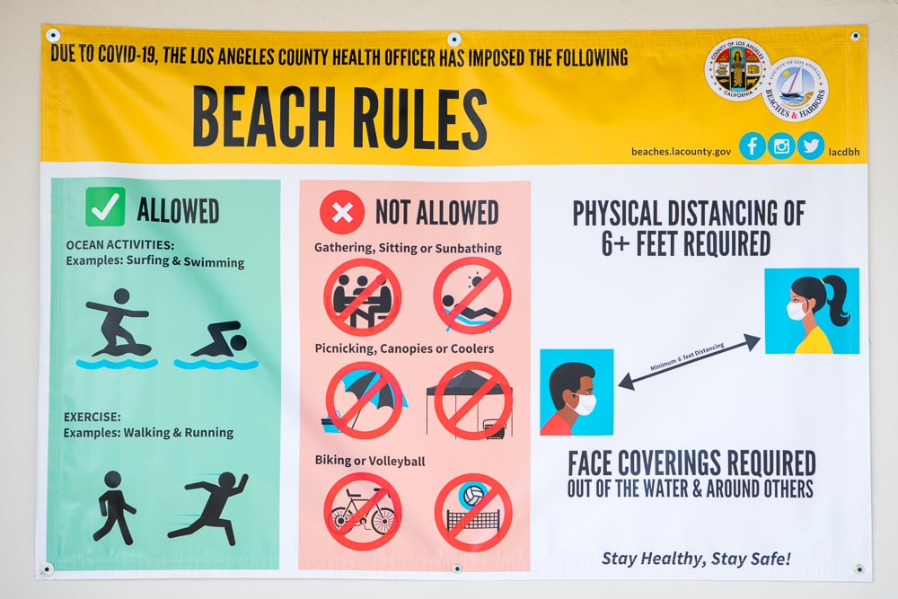 California Beach Rules