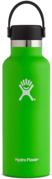 icey cold water Hydro Flask Standard Mouth Water Bottle, Flex Cap - Multiple Sizes & Colors