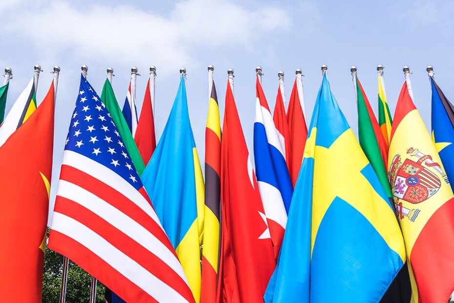 Flying foreign flags in America and rules you should abide by