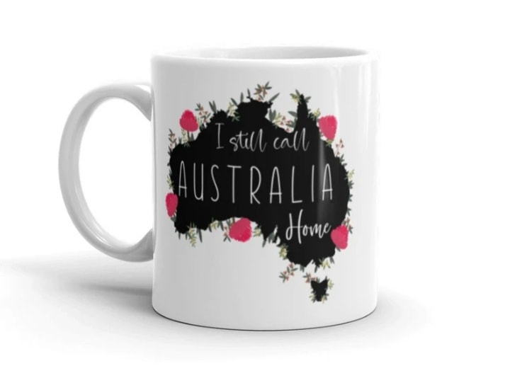 Australian themed stickers, mugs, and giftware from ArtxAB