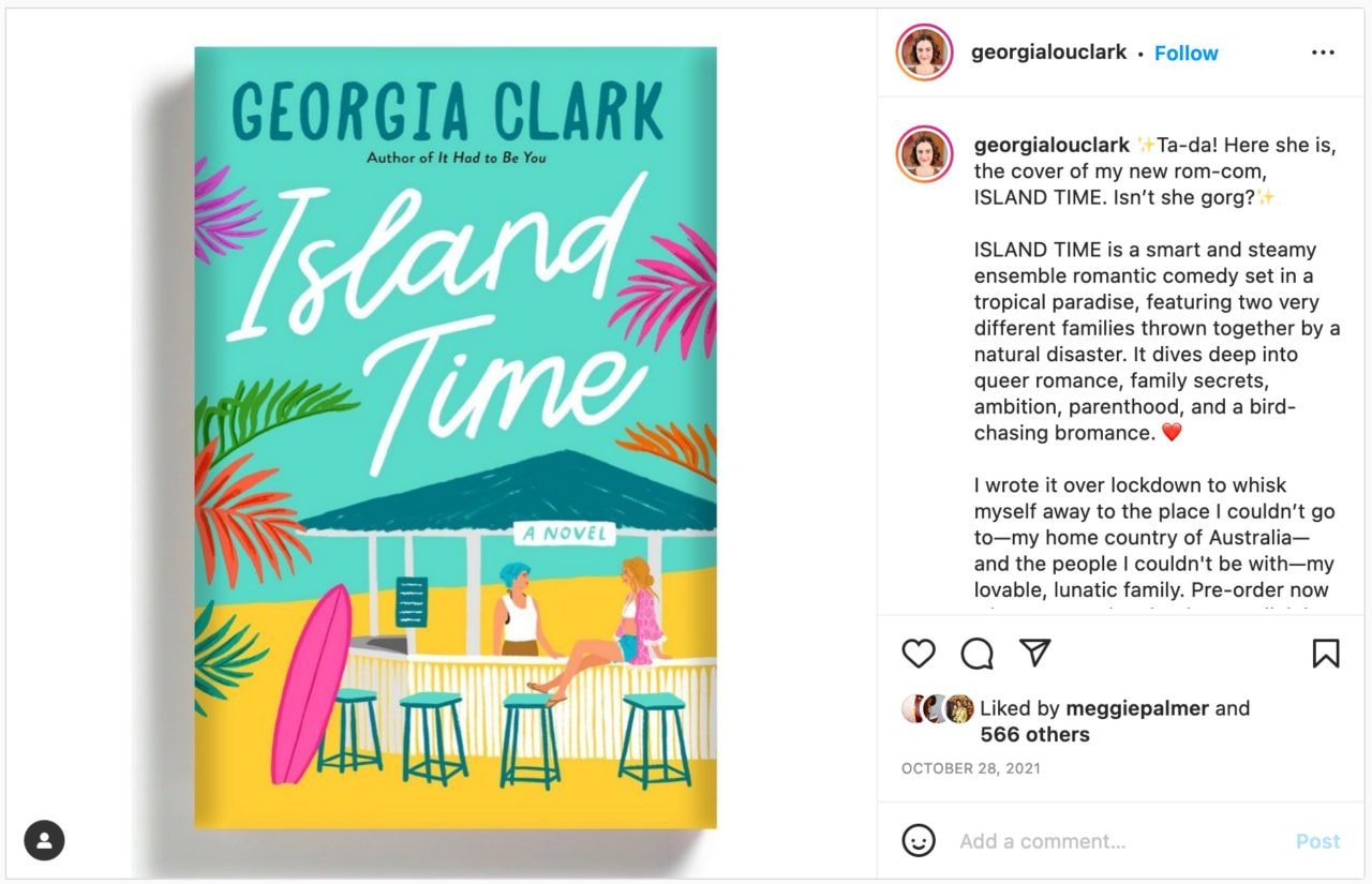 Island Time, a fun and feel-good read by Georgia Clark