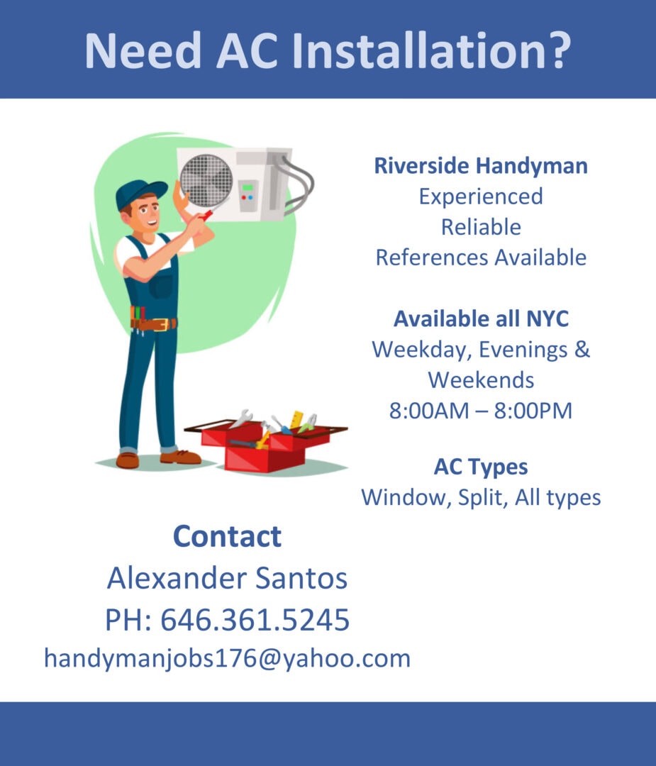 , Air Conditioner Installer New York City – The Best Handyman of 2022