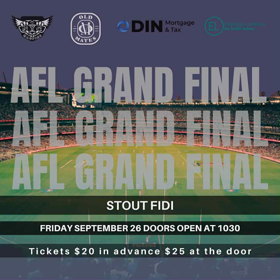 New York AFL Grand Final Watch Party 2025