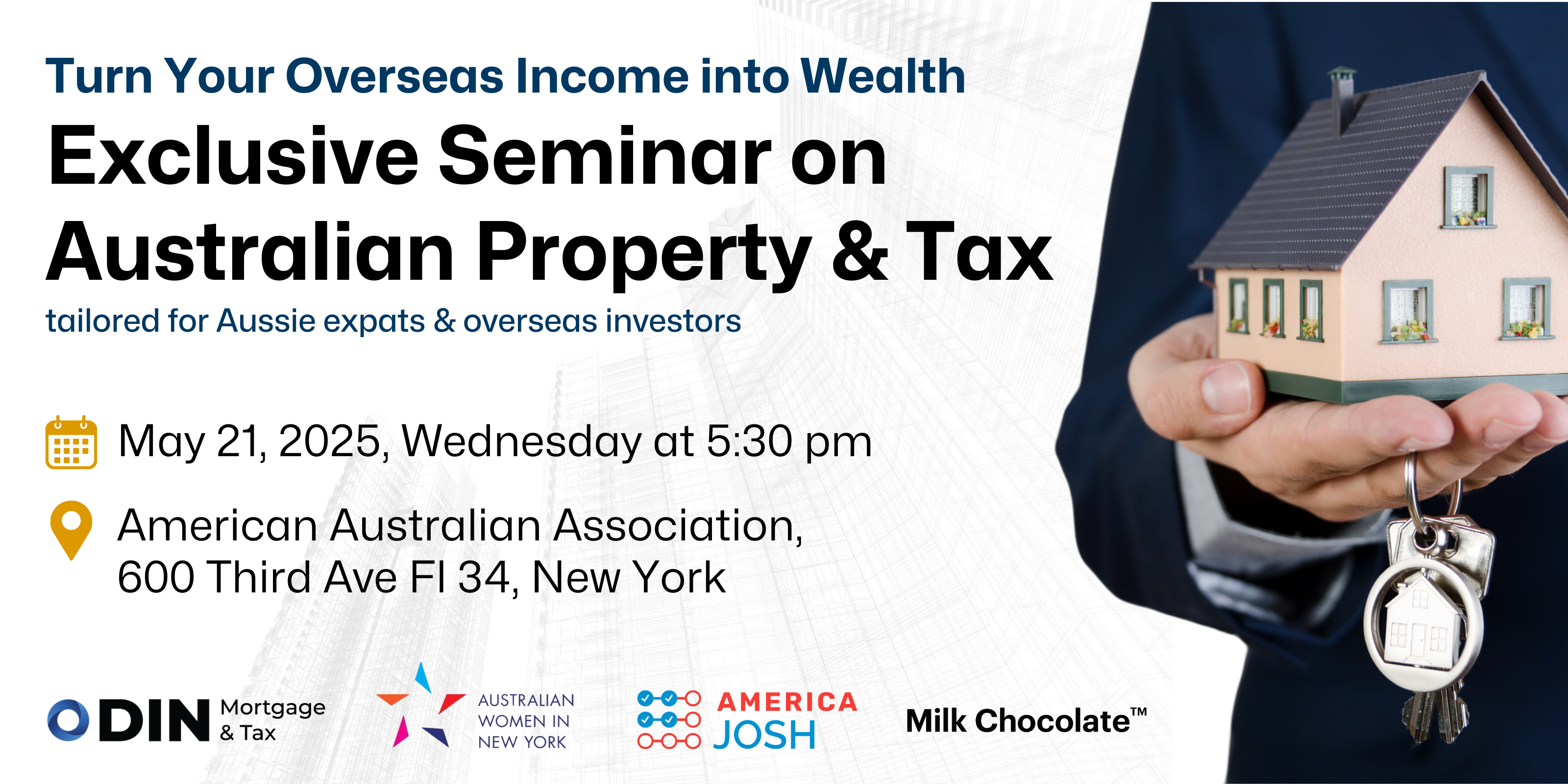 New York – Exclusive Seminar on Australian Property & Tax Strategies for Aussie Expats in the US
