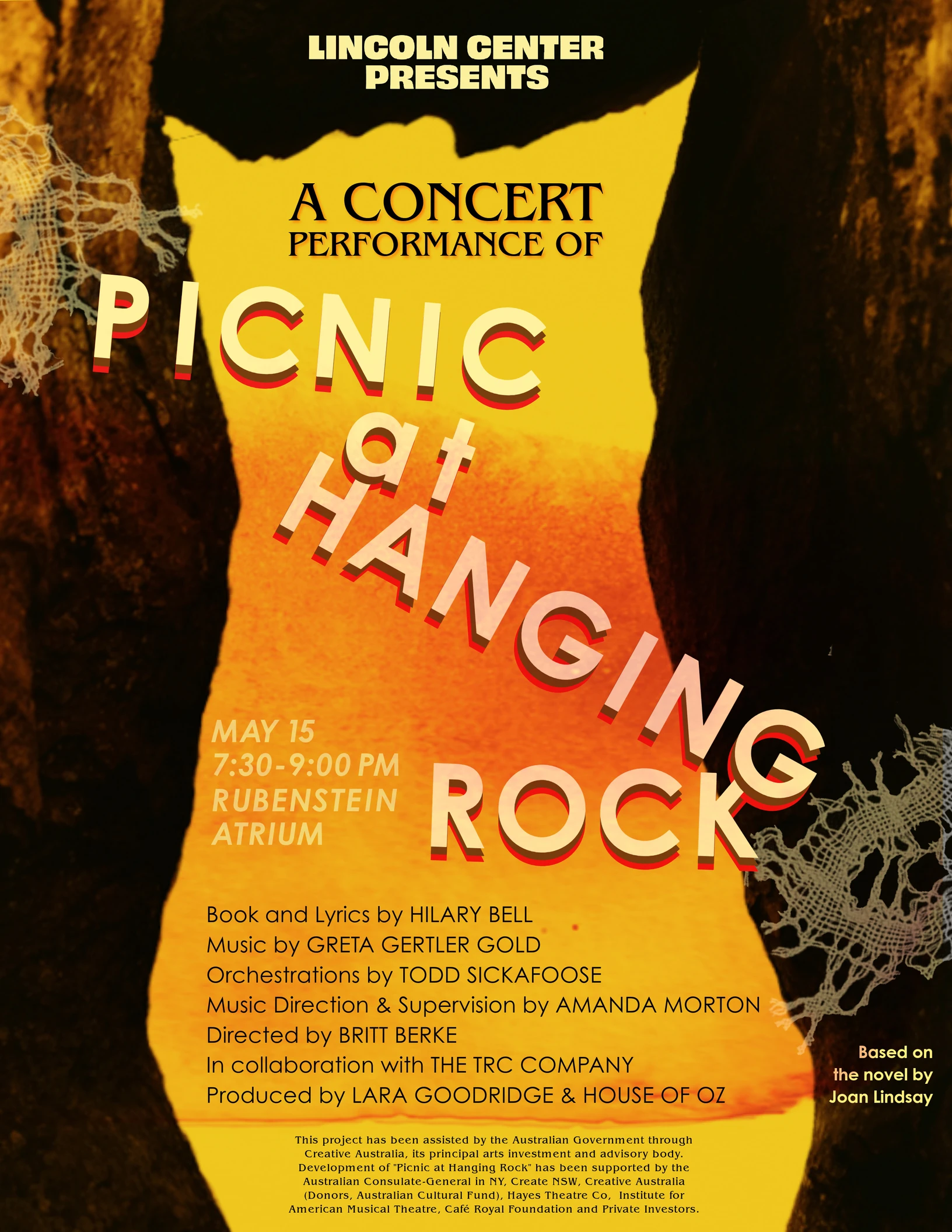 New York – A Concert Performance of Picnic at Hanging Rock
