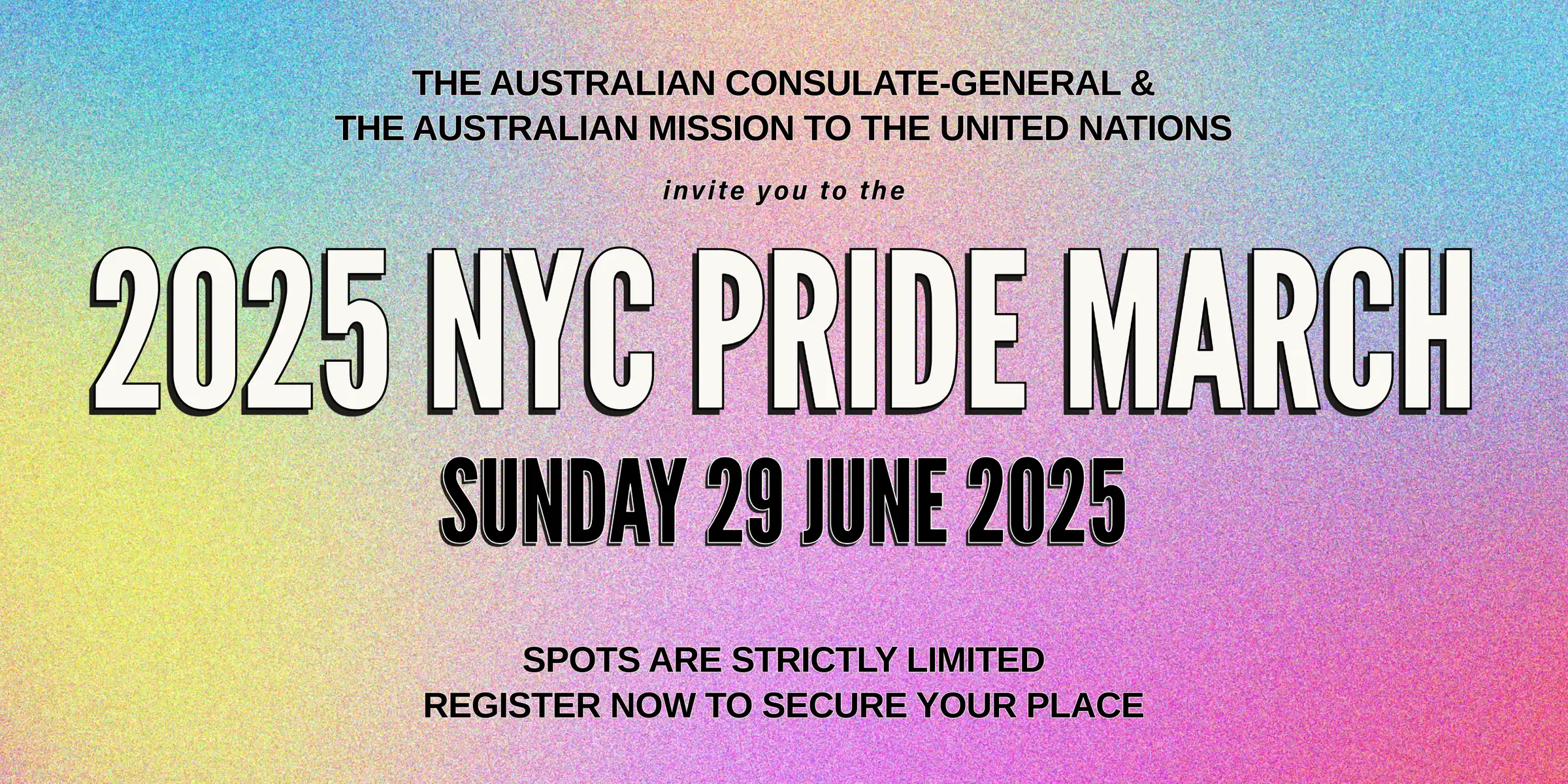 New York – Pride March with Australia