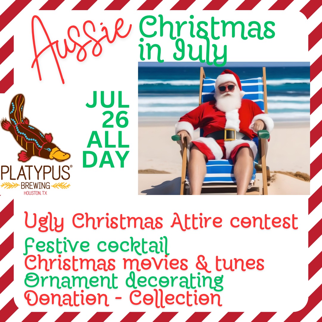 Houston (TX) – Aussie Christmas in July