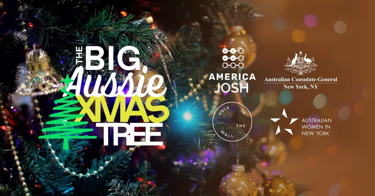 New York – Big Aussie Christmas Tree Lighting & Holiday Party 2025