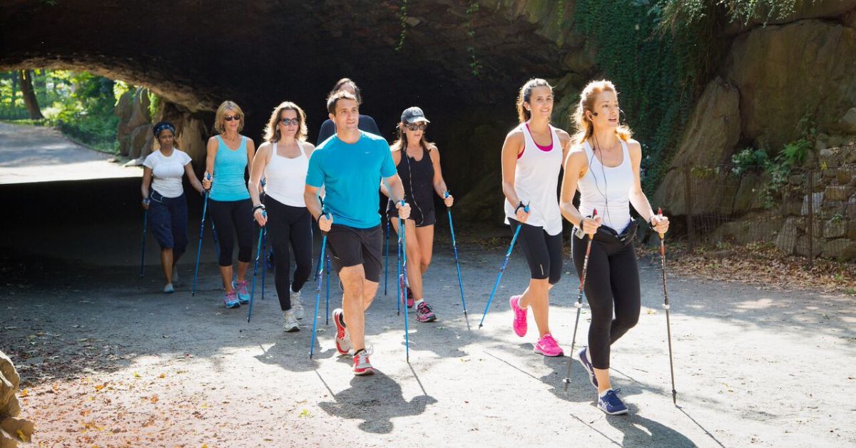 Nordic Walking and Coffee with New Friends