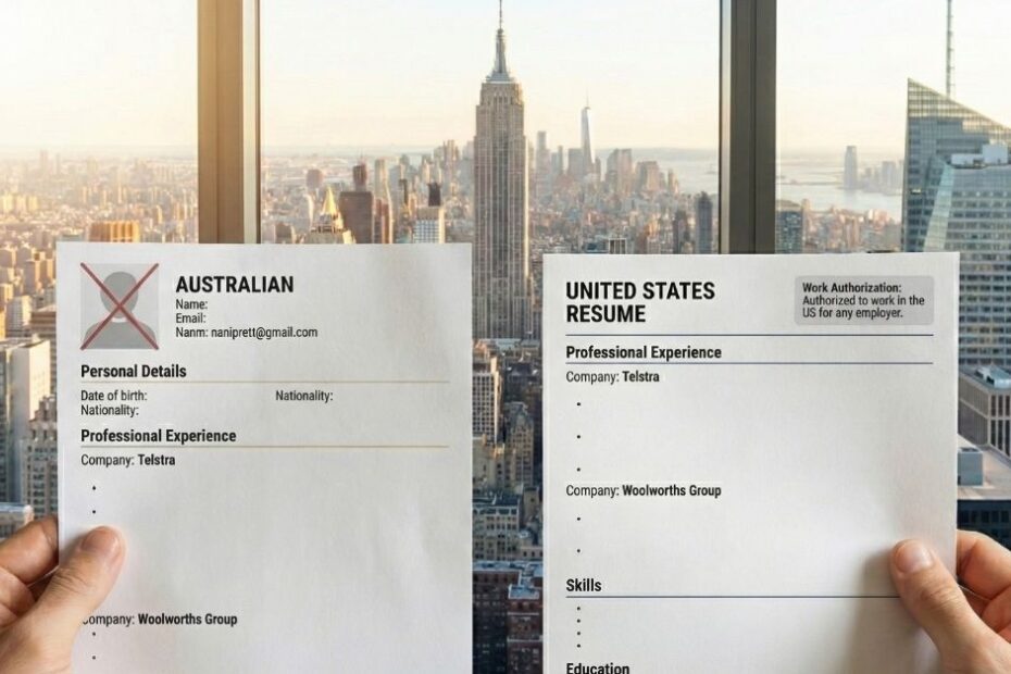 How to Explain Your Australian Work Experience on a US Resume