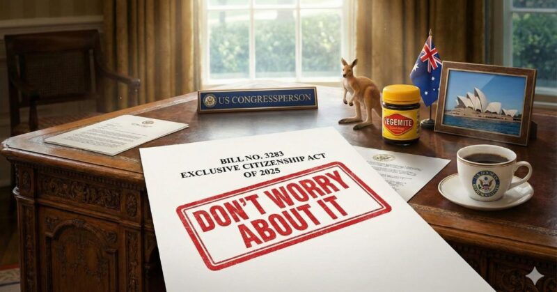 Why I Think Senate Bill S.3283 Exclusive Citizenship Act of 2025 Is Destined for Failure