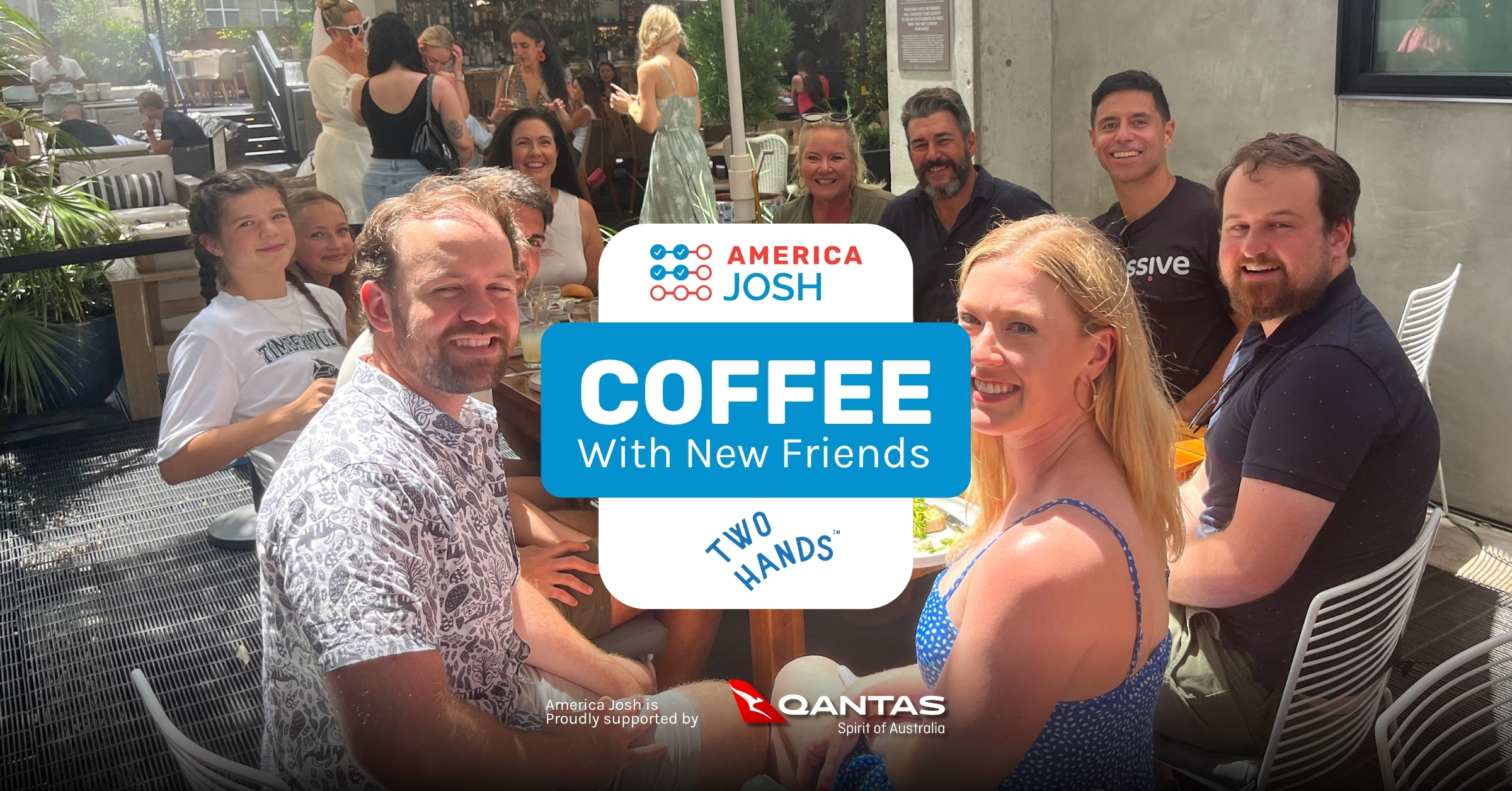 Coffee with New Australian Friends