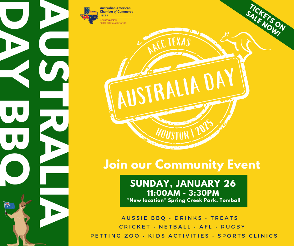 Tomball (TX) – Australia Day BBQ