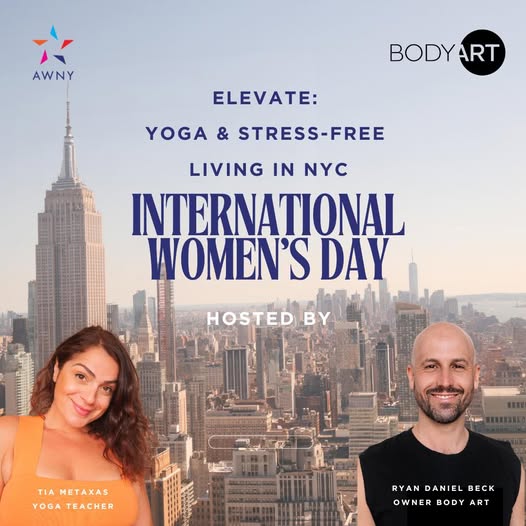 Elevate: Yoga & Stress-Free Living in NYC – Hosted by Australian Women in New York (AWNY)